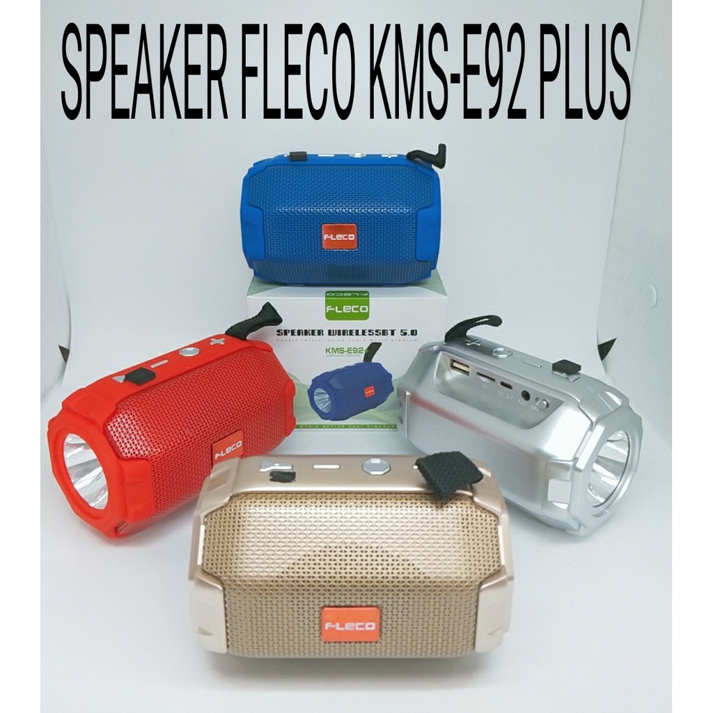 SPEAKER BLUETOOTH WIRELESS FLECO KMS-E92 PLUS