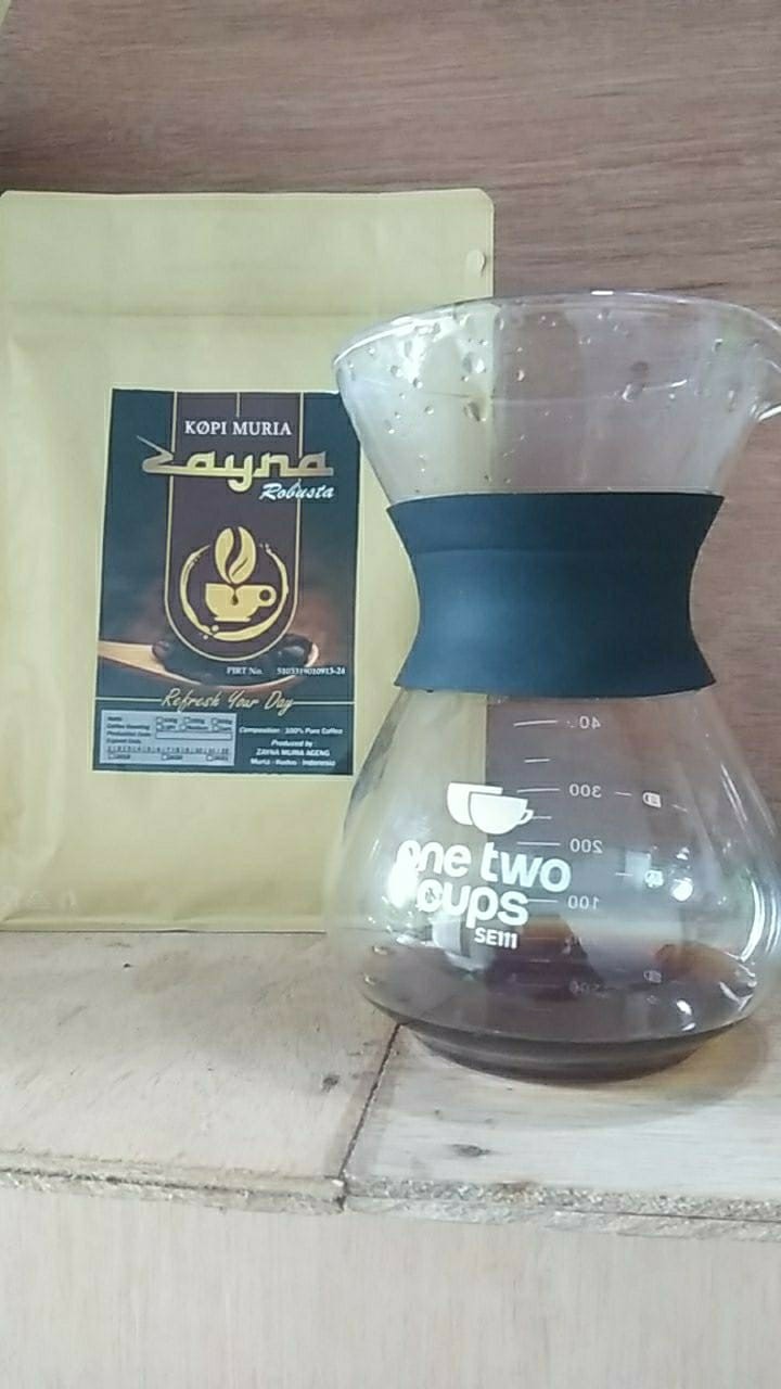 Ohfin Coffee Maker Pot V60 Drip Kettle Teko Kopi Barista Filter Se111