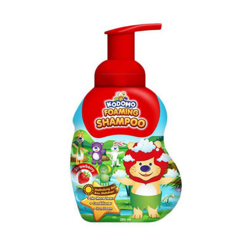 Kodomo Bodywash dan Shampoo Botol 250 ml -