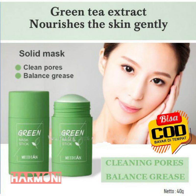GREEN MASK STICK / MASKER GREEN TEA STICK