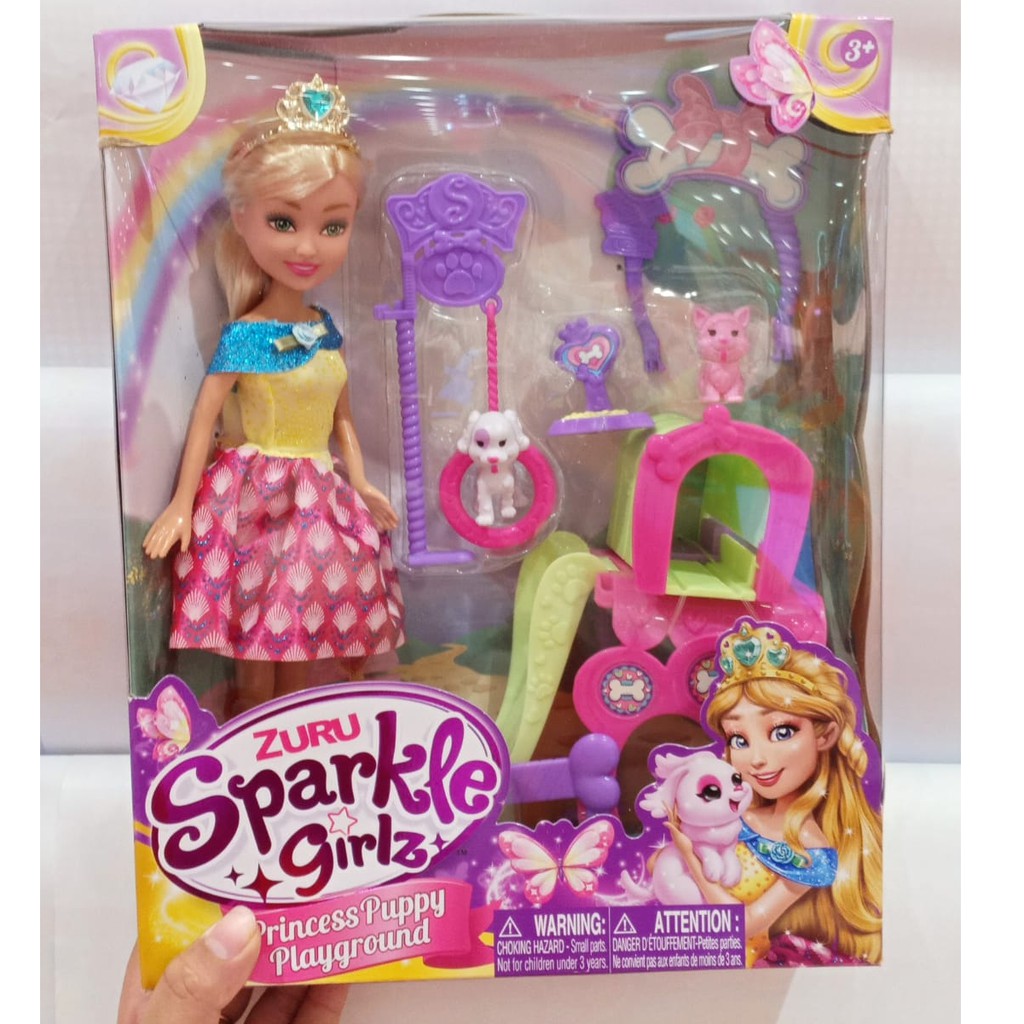 Sale Mainan: Zuru Sparkle Girls Princess Puppy Playground