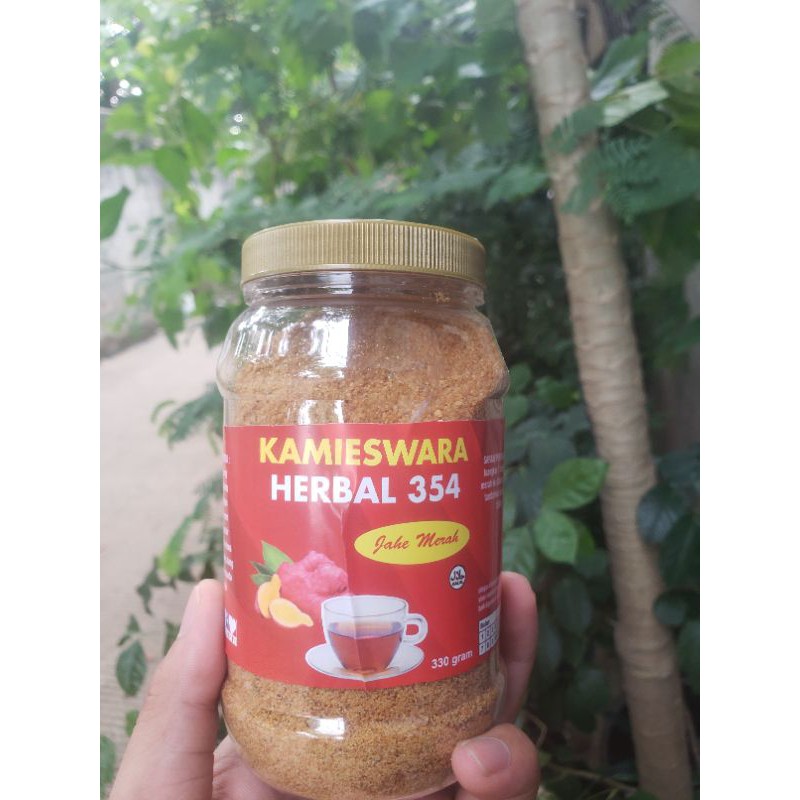 

Kamieswara Herbal 354 Jahe Merah plus Toples