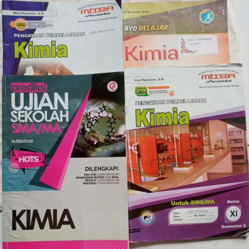 PRELOVED BUKU LKS KIMIA SMA