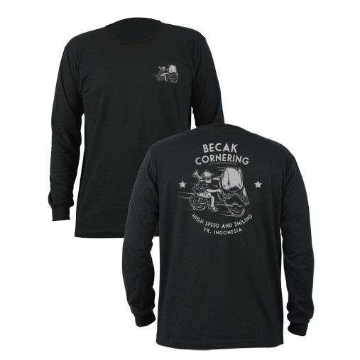 

Dagadu kaos dagadu aseli official - becak cornering