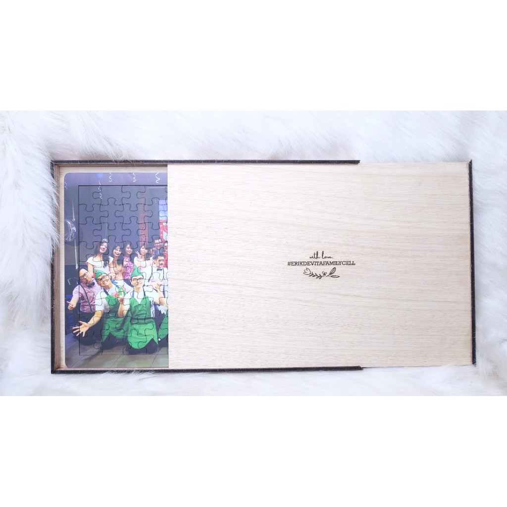 Box Wooden Foto Puzzle