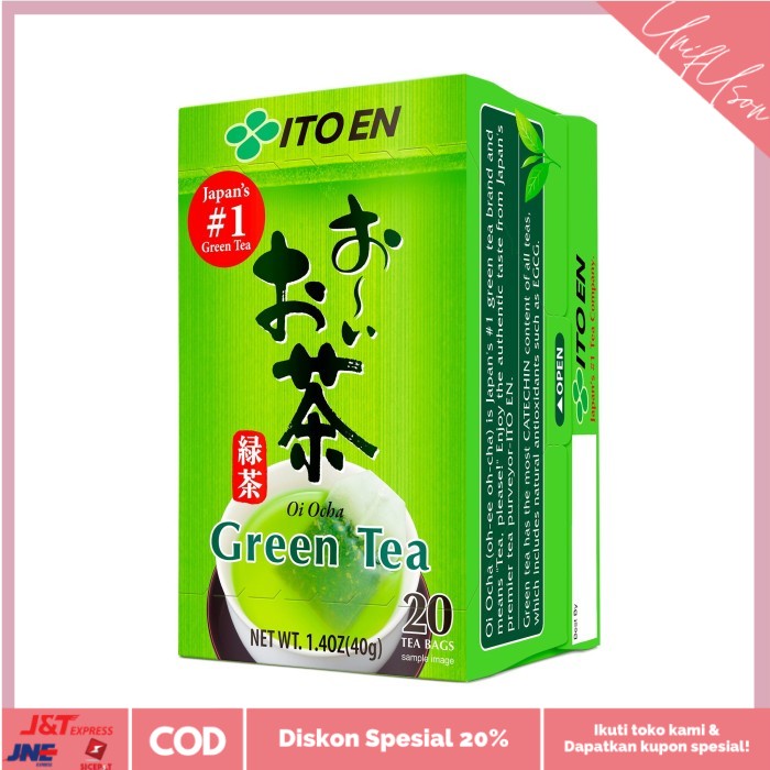 

⭐COD⭐ ITO EN Itoen Oi Ocha Genmaicha Tea Bags Green Tea Import - OI OCHA, EXP DEC21-22