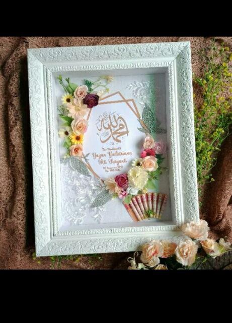 Mahar Rustic Ring Flower Mahar Pernikahan Hantaran Seserahan