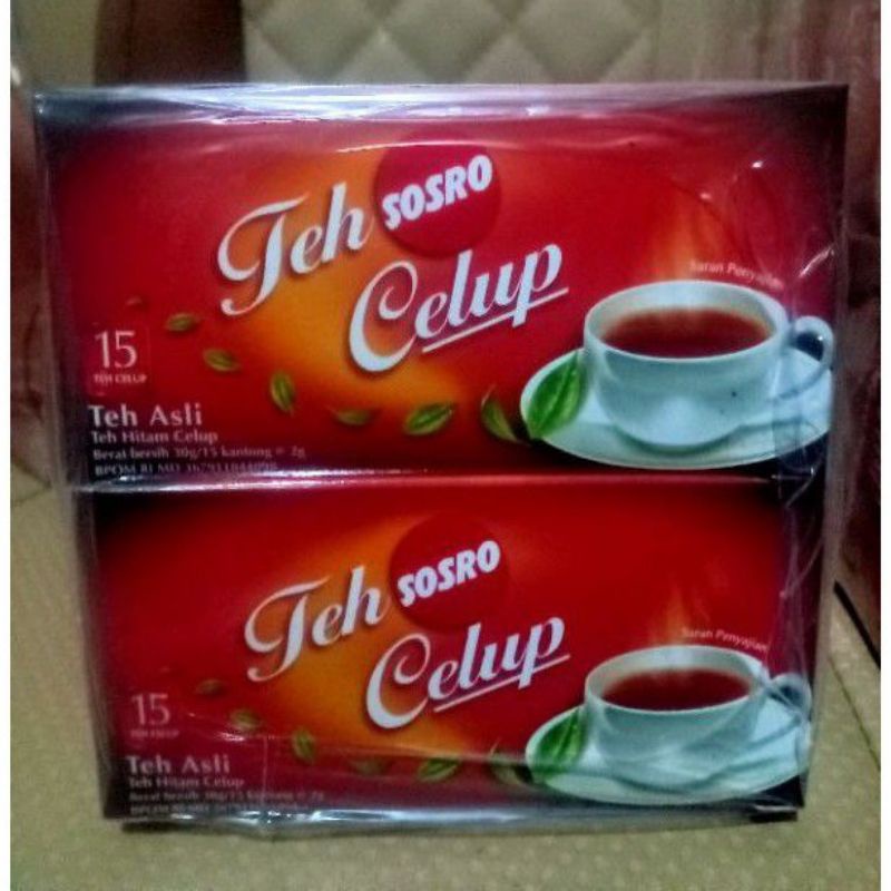 

Teh Celup Sosro Isi 15