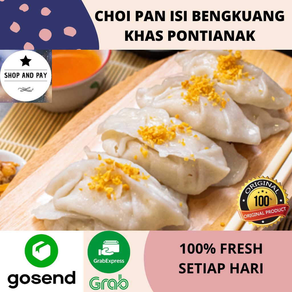 

Choi Pan isi Bengkuang Chai Kue Choipan Khas Pontianak 4 PCS | 100% FRESH