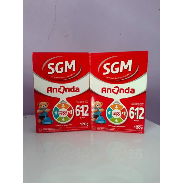 SGM ANANDA 6-12 BULAN 120 GRAM