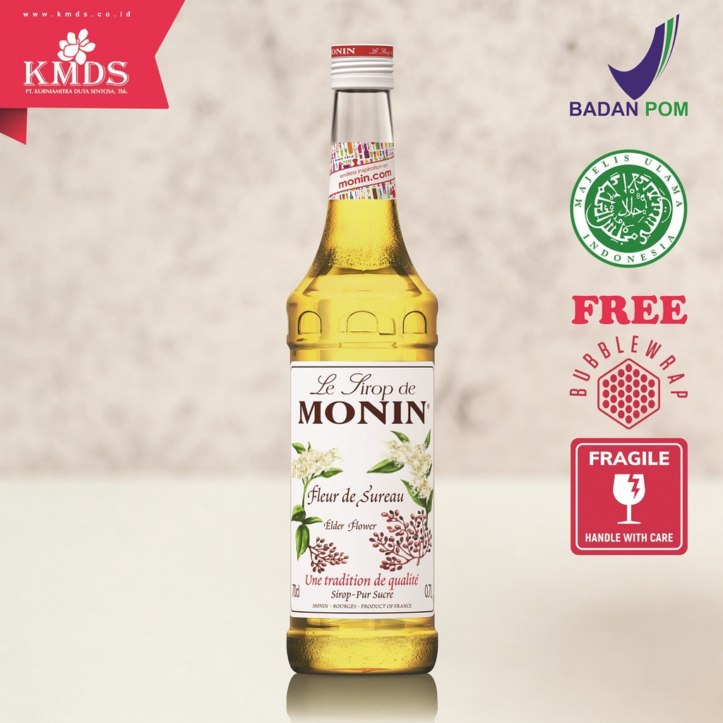 

MONIN Elder Flower syrup 70 CL 700 ML