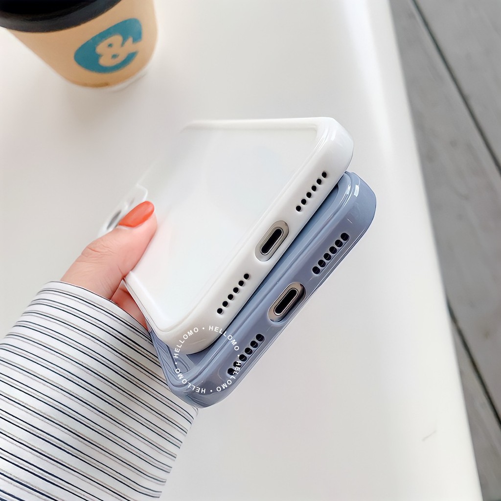 Silicone Case Glossy iPhone (Seri 3) Campro Casing iPhone Camera Full Protection Case iPhone Soft