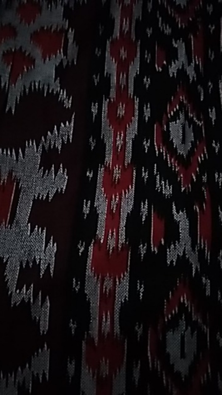 Tey-17 Batik Wanita Asj Sa Hrb026 Kenongo Kemeja Tosca Pendek
