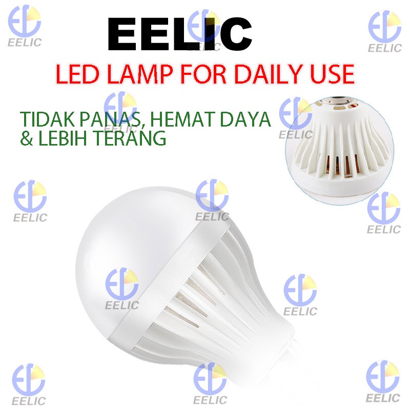 EELIC LFC-Z3W LAMPU LED CAHAYA TERANG HEMAT ENERGY 90 PERSEN MINI LAMP LAMPU TIDUR MIX FITTING E27L