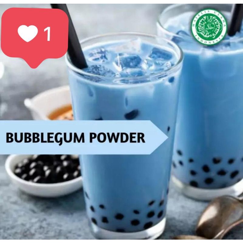 

Bubuk Minuman Premium Rasa Bubble Gum Original By Indonesia Powder Drinks