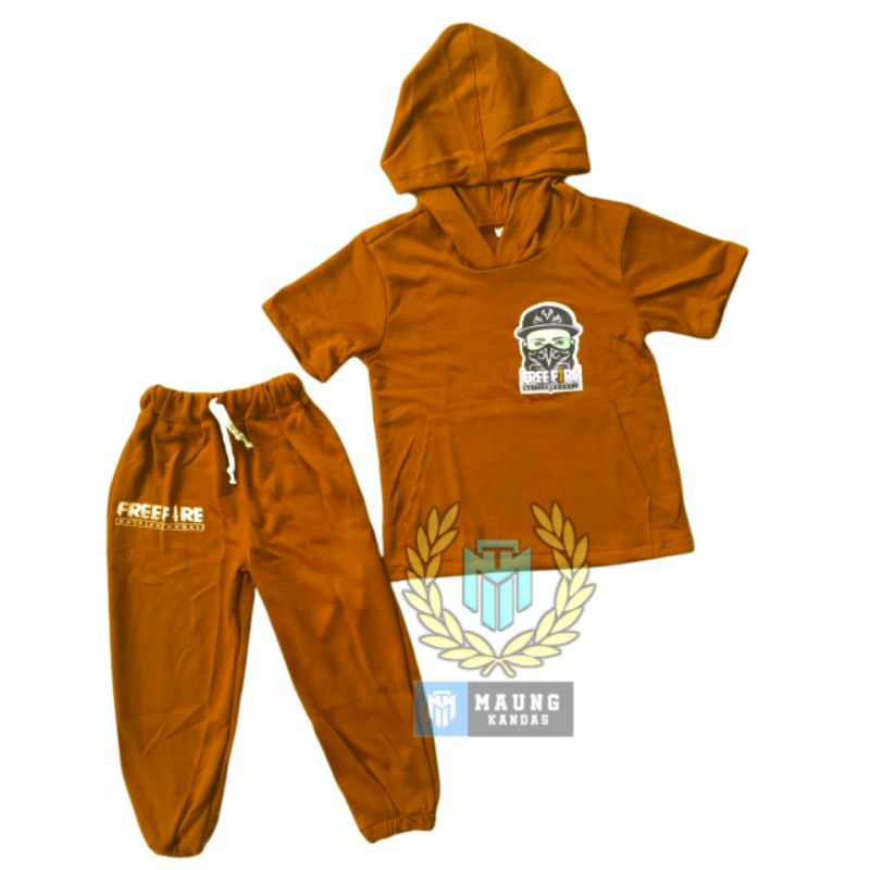 Setelan Hoodie Anak 1-5 Tahun Celana Panjang