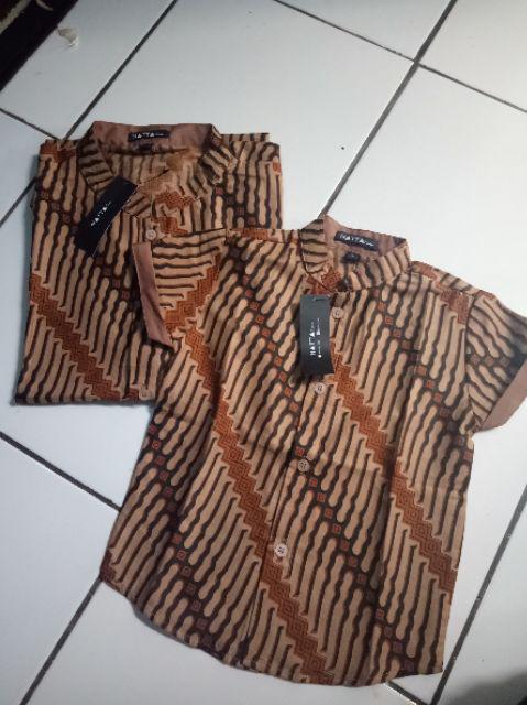 Kemeja Batik Anak Dan Dewasa