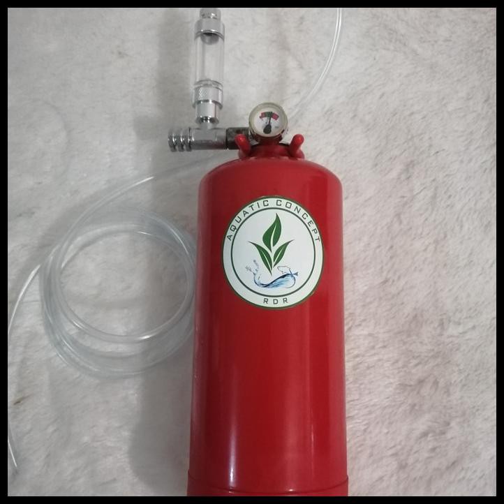 Tabung Co2 Cisod Diy Aquascape - Merah