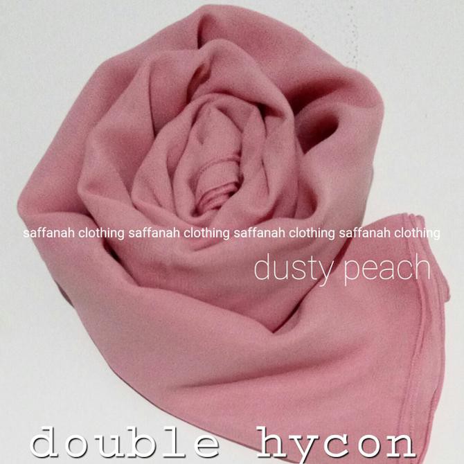 Jilbab Segiempat Double Hycon Square Hijab Double Hicon Bahan Kualitas Premium Shopee Indonesia