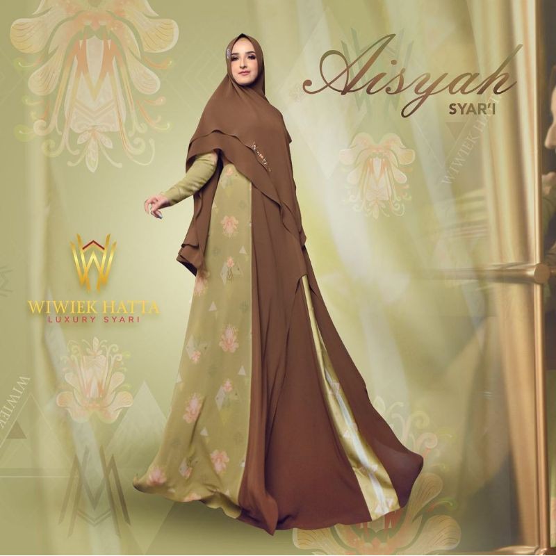 AISYAH Syari ORIGINAL by Wiwiek Hatta Luxury Syari