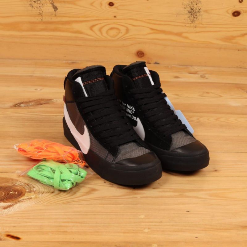 Off white x Nike blazer black