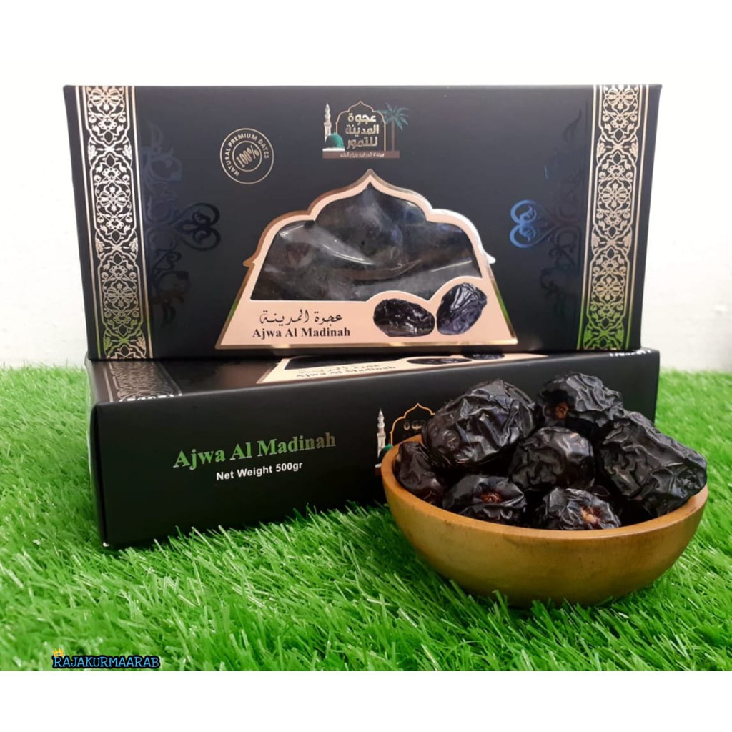 

KURMA AJWA AL-MADINAH KUALITAS SUPER (500GR)