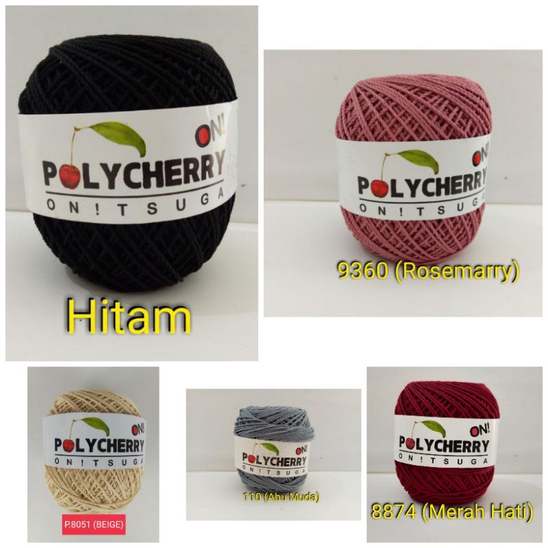 BENANG POLIESTER / POLYCHERRY ONITSUGA
