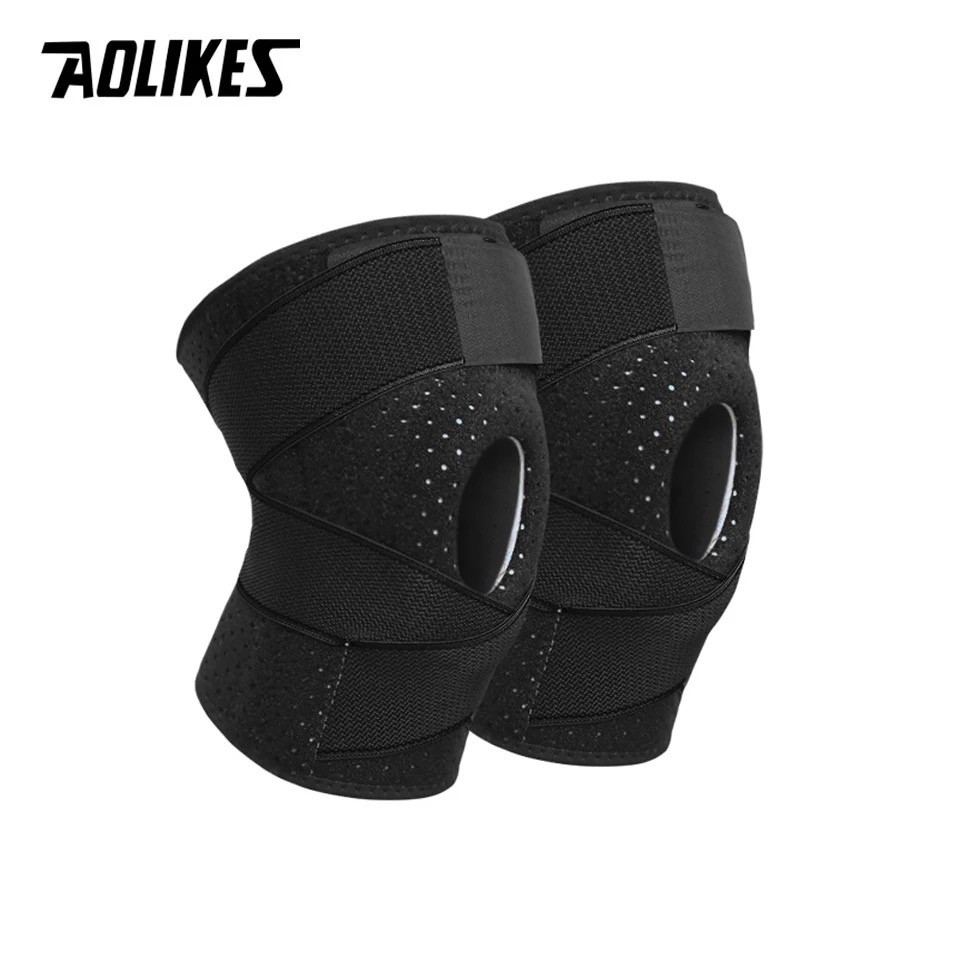AOLIKES 7908 Cool-Fit Knee Support - Leg Sleeve / Pelindung Lutut Adem