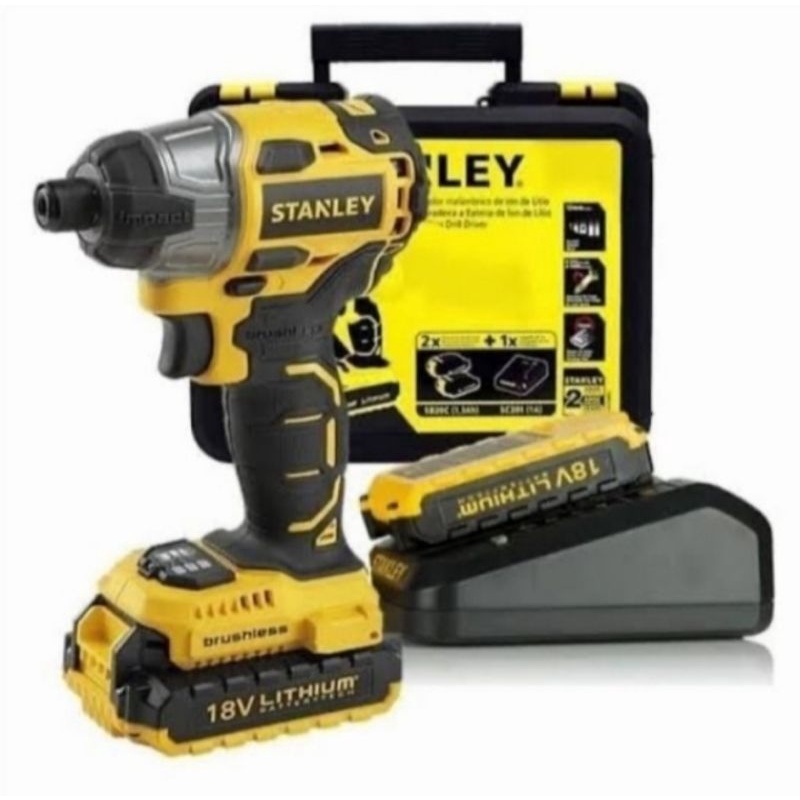 Stanley Bor Impact Driver Cordless Brushless SBI201D2K SBI201 SBI 201