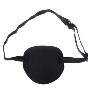 Penutup Mata Sebelah Bahan busa - hitam