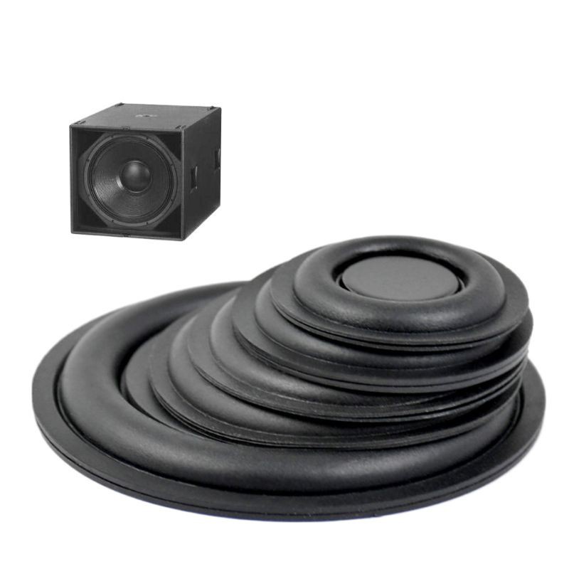 Btsg 2pcs Membran Diafragma Speaker Audio Bass 75 / 90 / 92 / 139mm Diy Untuk Home Theater