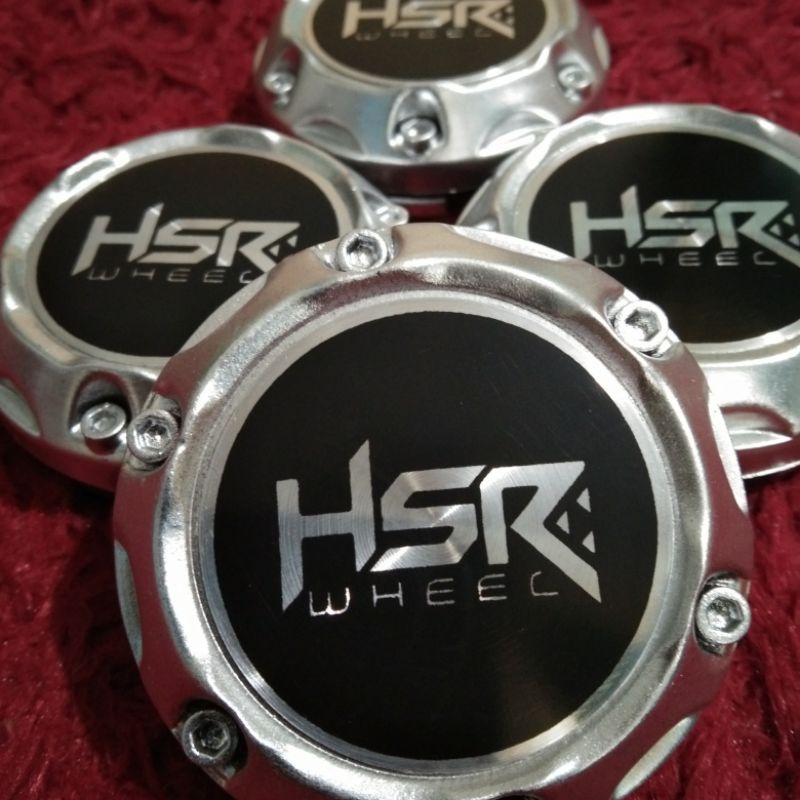 Jual Dop Center Velg Logo Hsr Variasi Cembung Silver Diameter Cm Shopee Indonesia