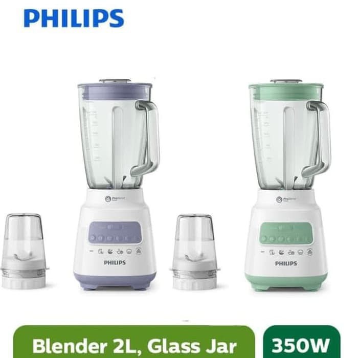 PHILIPS HR-2222 Blender Glass 2 Liter 350 Watt