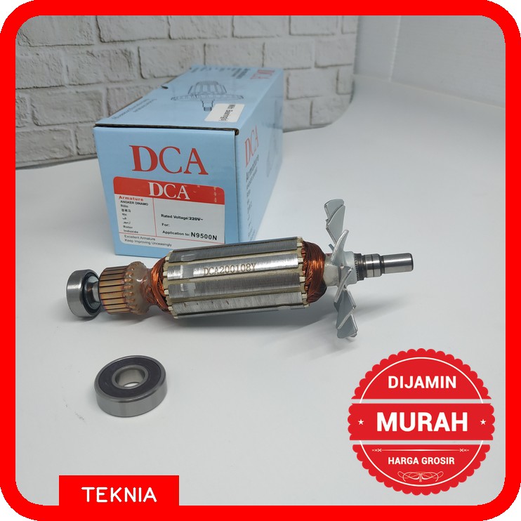 Armature Angker DCA N9500N / Mesin Gurinda Tangan 4 Inch Makita DCA