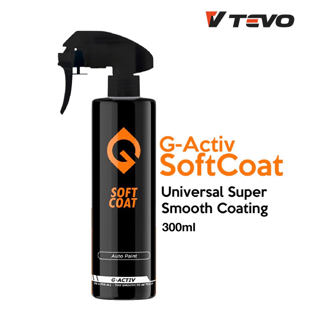 

TEVO Soft Coat 300ML S06 Cat, Eksterior & Semua Solid Surface Awet 6-Bln Universal Coating DIY