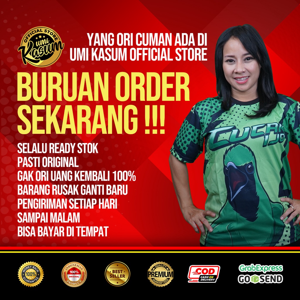 Terlaris Original Jersey Premium Burung Cucak Ijo Bisa Costum Logo Dan Nama Nyaman Di Pakai Cuaca Apa Saja Full Printing Jahitan Rapih Anti Lecek  Banyak Pilihan Motif GANTENG MAKSIMAL SETIAP GANTANG Merpati Kolong Dara Kacer Lover Bird Kicau Mania