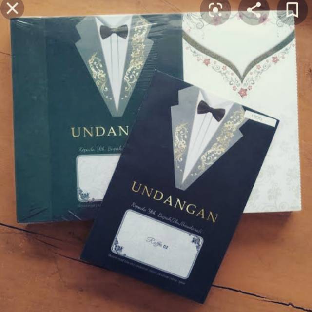 RAFFA 02 | Blangko Undangan Pernikahan | Undangan Pernikahan | Kartu Undangan Nikah | Kartu Undangan