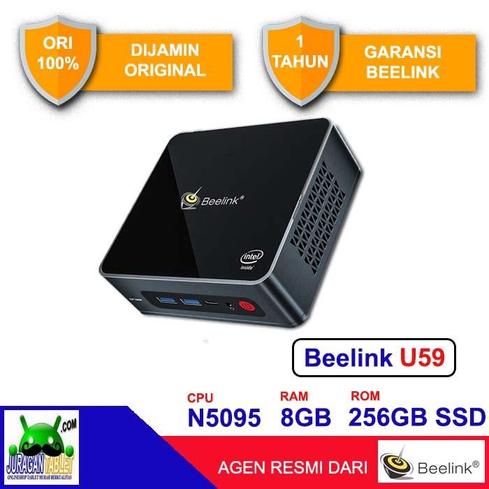 Mini PC Beelink U59 8/256GB SSD Intel N5095 Jasper Lake Windows 11 Pro