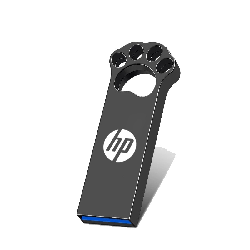 Hewlett-packard Hp Flashdisk USB 128gb 64gb 512gb 16gb / 4gb / 8gb / gb Bentuk Pen Kaki Kecil Bahan Metal