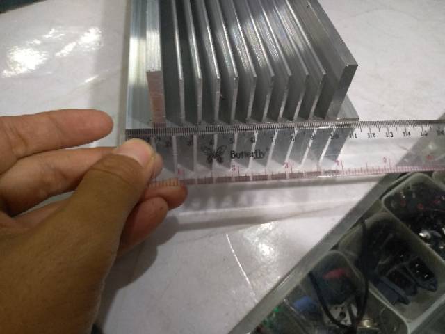 Heatsing 3u panjang 30 cm pendingin