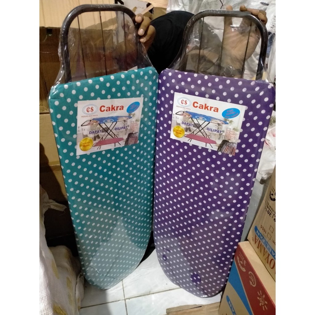 Alas Setrika berdiri Dan Duduk / Meja Setrika Stand Lipat