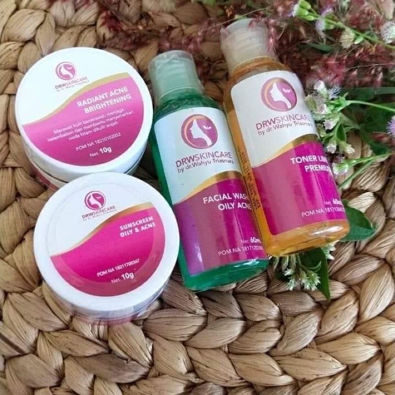 DRW SKINCARE ORI PAKET HEMAT ACNE BRIGHTENING(COD)