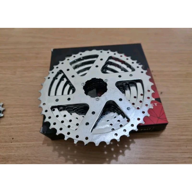 Sprocket Cassette 9 Speed 9sp 9 Sp Pacific 11T-40T Gir Gear Sloop 11 T - 40 T sprockets bisa mtb seli sepeda lipat folding bike roadbike road bike balap shimano