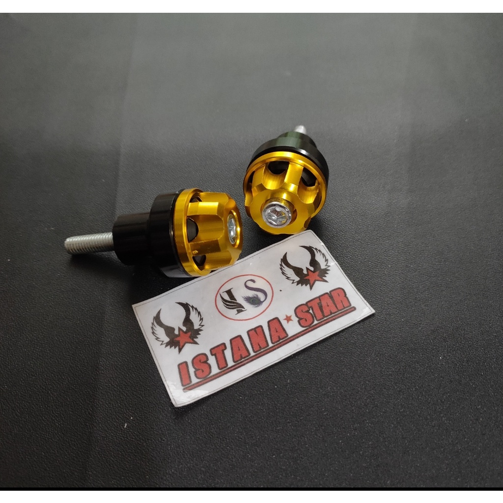 Jalu spakbor jalu knalpot harga sepaket universal aerox,nmax,pcx,ninja dll 1 SET Isi 4 pcs EMAS