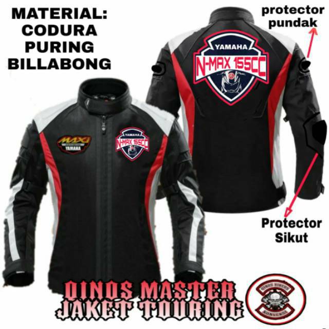 Jaket Nmax Jaket Touring Yamaha Nmax Jaket Motor Touring Jaket Yamaha Nmax