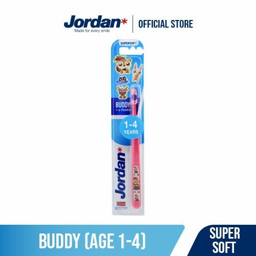 Jordan TB Kids Buddy 1-4 Supersoft - Sikat Gigi