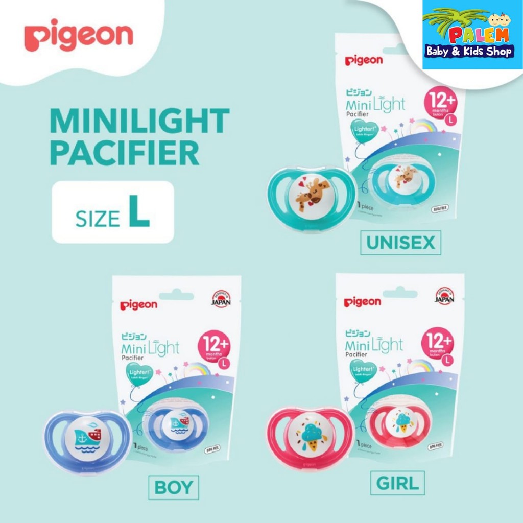 Pigeon Mini Light Pacifier/empeng new