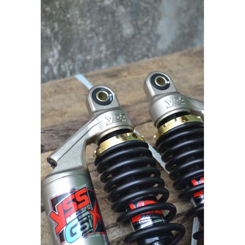PROMO SHOCK SHOCKBEKER YSS Gsix Tabung 340 mm Tiger Supra125 Rx King RXZ KHARISMA ORIGINAL