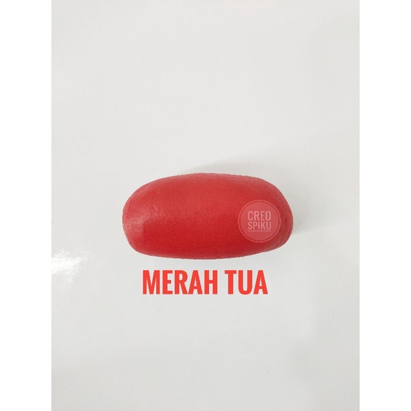 

fondant icing sugar warna merah tua / red