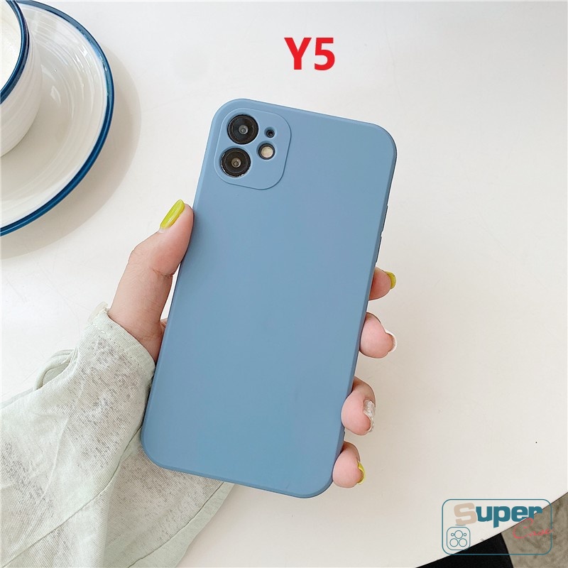 Soft Case Warna Permen Untuk Vivo Y91C Y17 V11 Y20S V15 Y71 Y50 Y53 Y15S Y01 Y30I Y12I Y20I Y91 Y93 Y95 V5 V5s